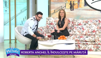 VIDEO Roberta Anghel îl îndulcește pe Măruță