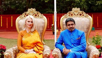 Moment special în familia Ancăi Verma: părinții săi au venit în India să-și cunoască nepotul