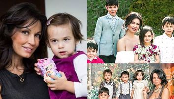 Cum arată Kim, fiica Nicoletei Luciu, la 14 ani. Este o domnișoară în toată firea și a moștenit trăsăturile mamei sale