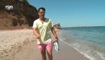 Razvan Fodor, fata in fata cu un nudist! Vezi cum a reactionat. VIDEO