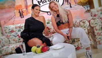 VIDEO Simona Mereu și Kim Kardashian de România, Francisca Dulceanu, provocare pe ritmuri dans