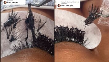 Dezastru total! Ce a pățit o femeie după ce și-a pus extensii de gene: “Nu vă imaginați cât de dureros poate fi!”