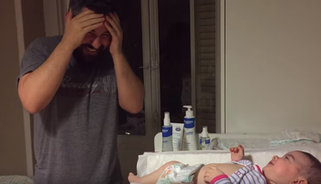 Taticii vor intelege cel mai bine aceasta stire. Filmuletul de mai jos s-a viralizat cu o viteza uimitoare