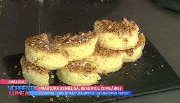 VIDEO Prăjitura semilună, desertul copilăriei