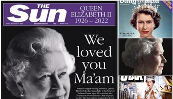 Moartea Reginei. Titlurile emoționante de pe prima pagină a ziarelor britanice