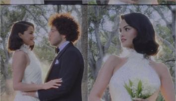 Selena Gomez s-a căsătorit cu Benny Blanco. Cum arată rochia de mireasă Ralph Lauren, creată special pentru ea