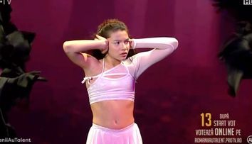 Românii au talent 2021 - semifinala 2. Raisa Chiribuță a deschis seara cu un show hipnotic