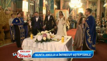 Nunta anului: Bianca si Victor Slav au devenit sot si sotie. Imagini de la ceremonie, difuzate in exclusivitate 