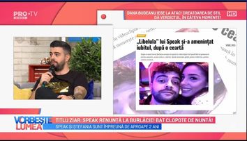 VIDEO Ce au scris ziarele despre Speak și Ștefania