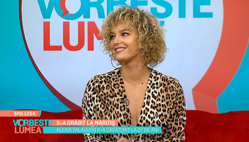 VIDEO Alexia Țalavutis s-a grăbit la măritiș