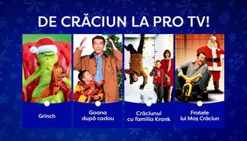 De Crăciun, fii numai bun! La PRO TV!