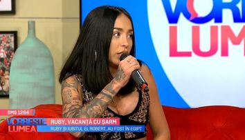 VIDEO Ruby, vacanță de vis într-o destinație de lux