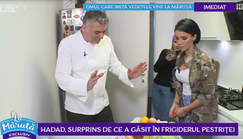 VIDEO Hadad, surprins de ce a găsit în frigiderul Pestriței