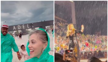 Ploaia torențială nu le-a stricat bucuria! Cabral, soția Andreea și fetița lor, experiență memorabilă la concertul lui Adele din Munchen: „Nici nu ne imaginam…”