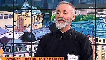 Un preot care îmbină credința cu tradiția a participat la Cozonacul de Aur, ediția de Paște! Eduard Tița are o poveste cu totul impresionantă