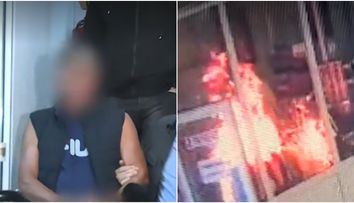 Noi detalii despre românul care a incendiat Palatul Parlamentului! De ce boală ar suferi bărbatul