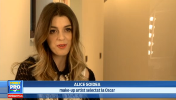 O romanca a fost aleasa sa faca parte din elita make-up artistilor. Cum a ajuns sa machieze celebritati la Premiile Oscar