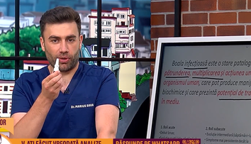Medicul Marius Sava vorbește despre bolile infecțioase cronice și cum ne protejăm de acestea!  România se situează pe primele locuri în Europa în ceea ce privește incidența acestor afecțiuni