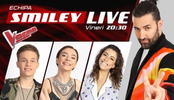 Vocea României 2019 - Echipa Smiley: Elena Ilie, Renee Santana și Andi Țolea 