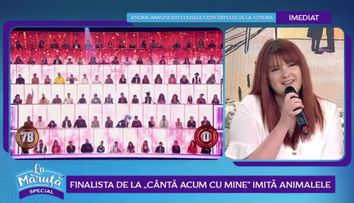 VIDEO Prima declarație a Paulei Susu după ce a ajuns în finală la Cântă acum cu mine