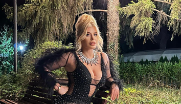 Loredana Groza, răvășitoare alături de fiul lui Alain Delon și Mickey Rourke. Cei trei filmează împreună, în România