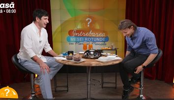 Alex Bogdan, invitat la Întrebarea Mesei Rotunde, dezvăluiri despre nuntă: ”Va avea loc la malul mării”