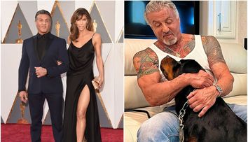 Stallone și-a desenat câinele peste tatuajul cu chipul soției. Cei doi s-ar fi despărțit după 25 de ani de căsnicie