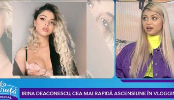 VIDEO Irina Deaconescu, cea mai rapidă ascensiune în Vlogging