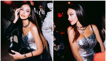 Mădălina Ghenea, mostră de senzualitate la un eveniment din Italia: a purtat un corset metalizat și pantaloni mulați, de piele: „O femeie frumoasă atât la exterior, cât și în interior!”