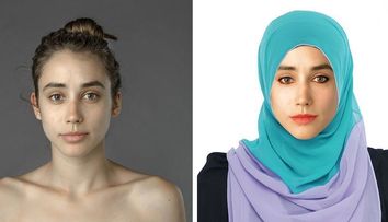 Transformare uimitoare: si-a lasat chipul editat in Photoshop pentru a arata ce inseamna frumusetea in 25 de tari