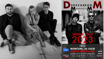 Trupa HÆLOS deschide concertul Depeche Mode din 26 iulie, de pe Arena Națională