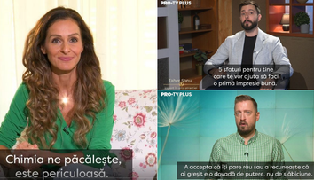 Sfaturi utile pentru viața de cuplu de la experții emisiunii “Căsătoriți pe nevăzute”, EXCLUSIV pe PRO TV Plus