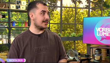Petre Catană, concurentul care a pregătit pietre la Masterchef, a gătit la Vorbește lumea din resturi: 