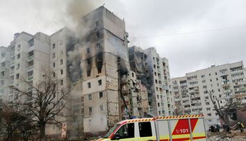 Mesajul unei fetițe care a supraviețuit bombardamentului din centrul orașului Cernihiv