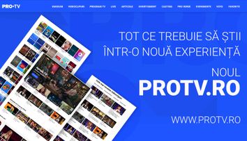 O experiență vizuală îmbogățită pentru noul site protv.ro