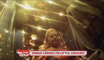 Maria Carneci in liftul GROAZEI! A injurat si s-a enervat la culme din cauza lui Maruta