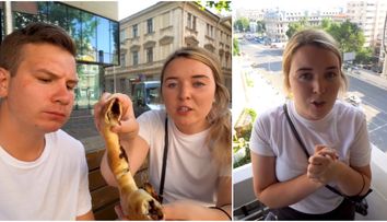 Reacția unor tineri americani când au vizitat Bucureștiul: 
