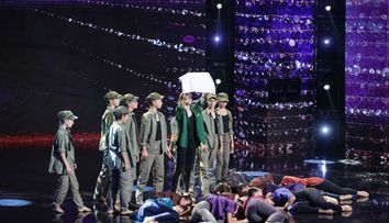 Românii au talent 2023. Art Generation, moment emoționant de dans contemporan despre dramele războiului
