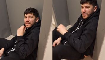 Cum a rămas Cristi Tănase fără dinții din față, după ce a infirmat că a fost bătut. Dodel a fost filmat căzut, în fața ușii, sângerând