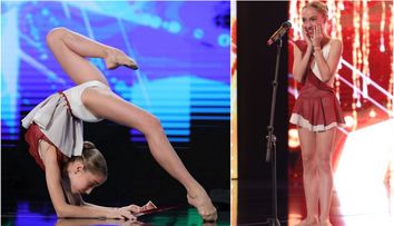 Bianca Badea GOLDEN BUZZ. Ce spune micuța balerină despre croitoreasa de la Românii au talent