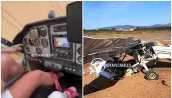 VIDEO Momentul terifiant în care doi influenceri se prăbușesc cu avionul de la 50 de metri înălțime: „Ne-a schimbat viața”. Cum au scăpat cei doi cu viață