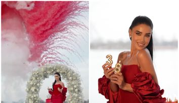 Adelina Pestrițu, aniversare opulentă: look de Oscar și artificii asortate cu rochia! Cum a sărbătorit vedeta împlinirea a 38 de ani