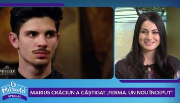 VIDEO Marius Craciun împreună cu Diana Belbiță, dezvăluiri din finala show-ului Ferma. Un nou inceput!