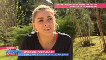 VIDEO Speak și Jo au intrat într-un program de slăbit