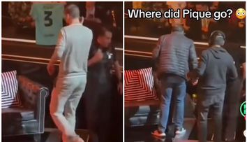 Ups, a durut! Gerard Pique a căzut de pe o scenă în timpul unui eveniment. Reacția fanilor: „Shakira e cu factura, Pique e cu fractura”