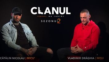 Vladimir Drăghia și Cătălin Nicolau, față în față într-un interviu amuzant despre Clanul și viața personală