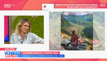 VIDEO Carmen Negoiță, o mamă cool. Copii mei îmi povestesc totul