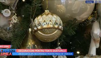 VIDEO Decorațiuni de Craciun pentru toate gusturile