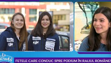 VIDEO Cristiana Oprea și Diana Hațegan, primul echipaj feminin care a reprezentat România în Campionatul European de Raliuri