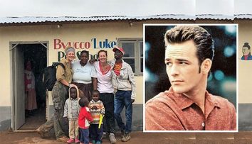 O școală din Africa, ridicată din donații, a primit numele actorului Luke Perry